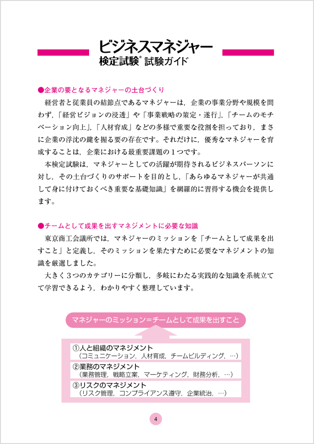 4〜5ページ：試験ガイド