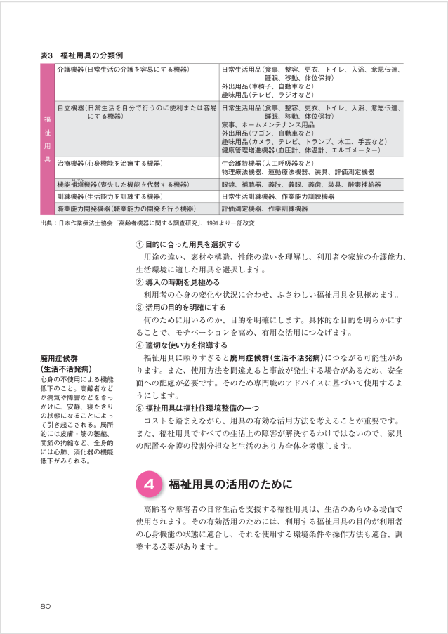 80〜81ページ：第3章 バリアフリーとユニバーサルデザイン