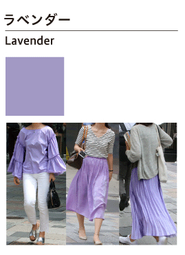 ラベンダー：Lavender